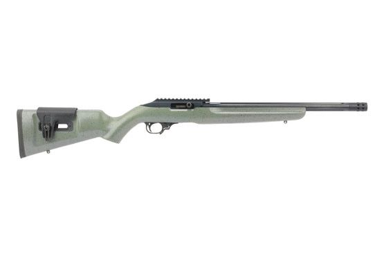 Ruger 1022 competition custom shop 22lr rifle features a billet machined receiver